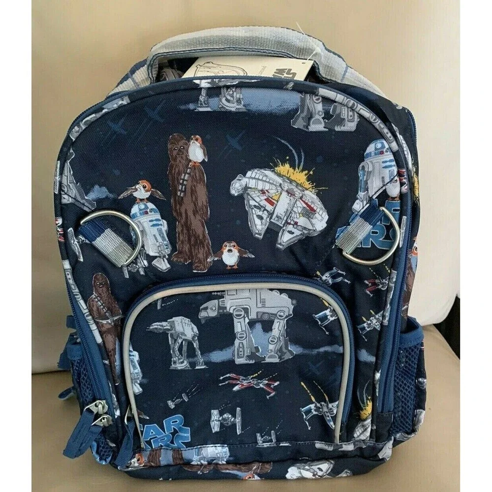 Pottery Barn school disney STAR WARS travel BACKPACK Solo Space+LUNCH+WATER  .